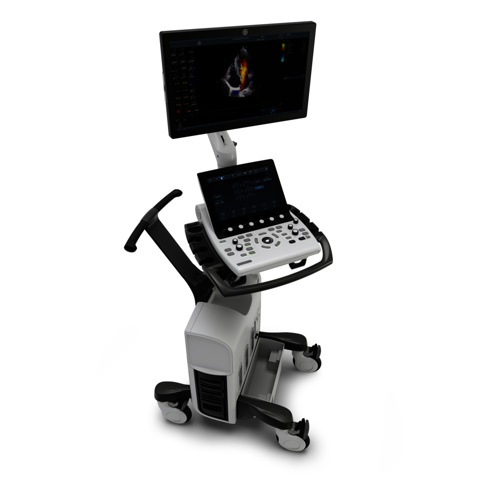 Front view of Vivid S60N ultrasound system