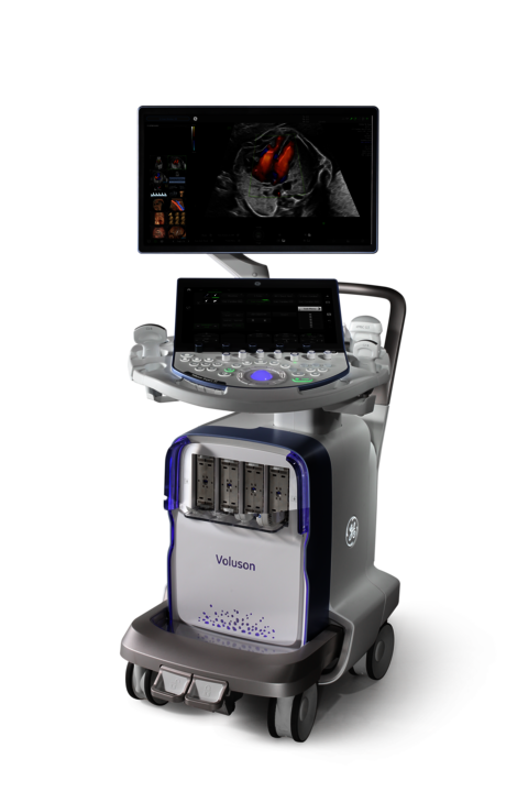 The Voluson Expert 22 ultrasound system.