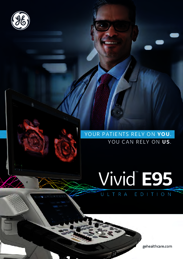Brožura produktu Vivid E95 Ultra Edition