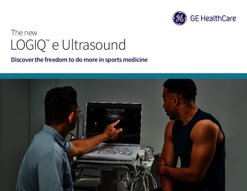 The new LOGIQ™ e Ultrasound - Do more in sports medicine