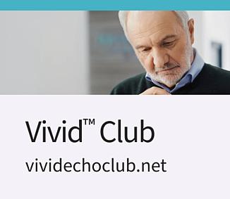 Vivid Club für Ultraschall in der Kardiologie