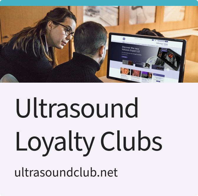 Ultrasound customer clubs by GE HealthCare