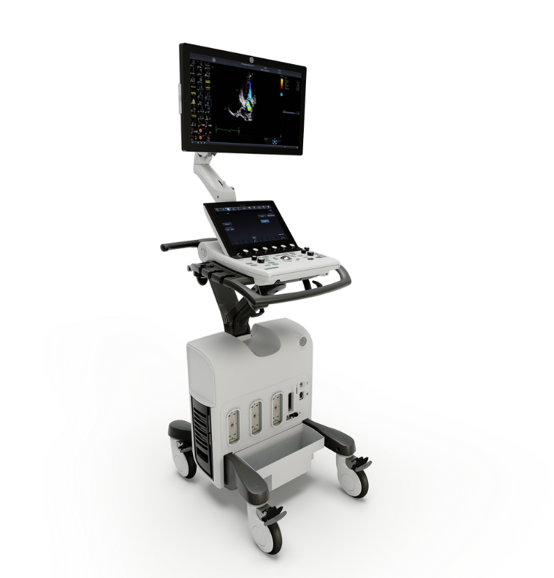 Front view of Vivid S70 ultrasound system